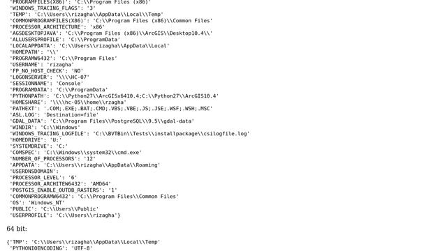 GIS: Python/arcpy 32 bit and 64 bit problems смотреть онлайн