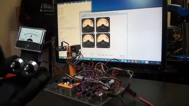 I2C Potentiometer Meter and Java Beans Meter Pyroraptor USB/I2C Bridge смотреть онлайн