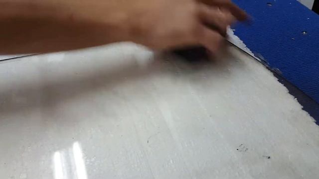 Губка Rakso для очистки копоти на жаропрочном стекле камина или банной печи. смотреть онлайн