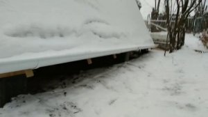 Афрейм (дом шалаш).Бюджетный дачный дом.Обзор часть 4. #Афрейм #ДомШалаш #СделайСам  #DIY #Нашадача