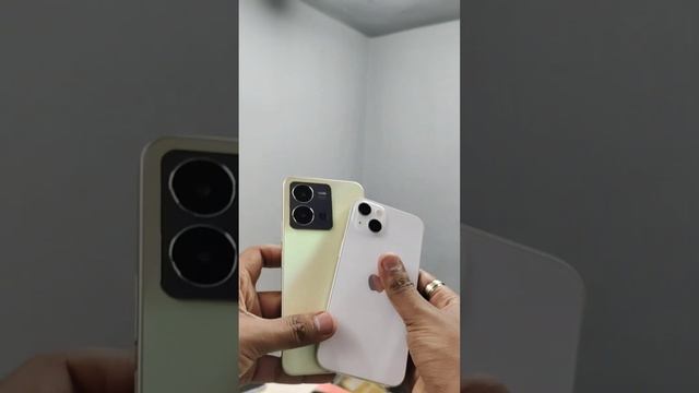 vivo y35 vs iPhone 13 смотреть онлайн