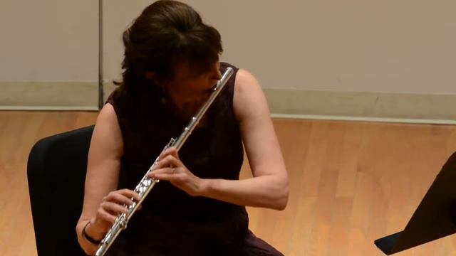 Debussy Sonata for flute, viola, and harp HD 2014 Colorado College смотреть онлайн
