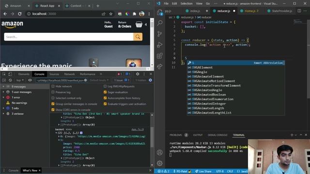 #4 Let's add some products to basket using React Context API | React | MERN Stack ?? смотреть онлайн