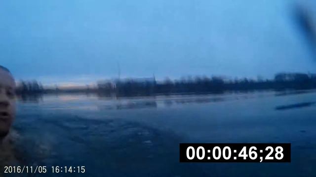Мое моржевание (my winter swimming). Начало Ноября. 05.11.2016 смотреть онлайн