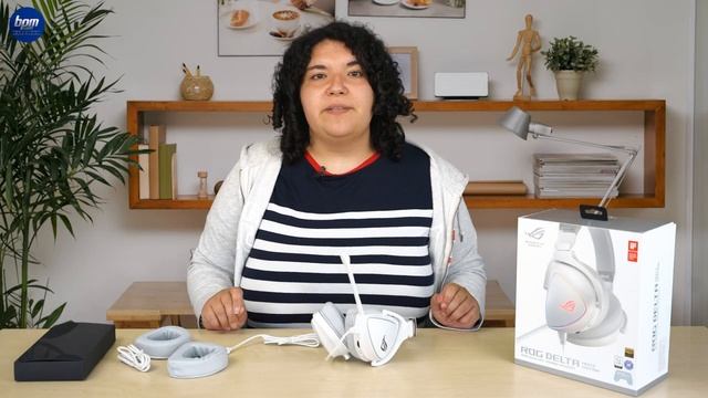 Asus Rog Delta White Edition, cuffie da gamer belle e funzionali [90YH02HW-B2UA00] смотреть онлайн