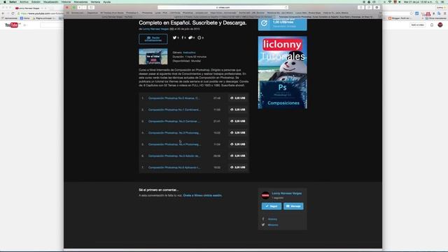 Nuevos Cursos 2015. Photoshop Composición. Lightroom 5 Presets. Photoshop CS 6. . liclonny смотреть онлайн