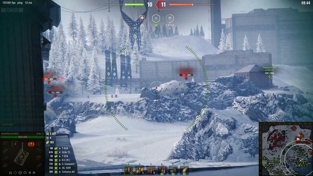 Гриль 15 Монстр в wot, Генеральное Сражение на Мастера Grille 15 World of Tanks смотреть онлайн