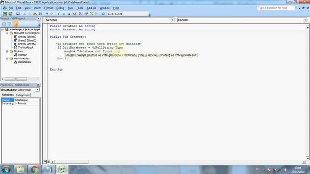 EXCEL VBA ACCESS DATABASE TUTORIAL #1 Create Access Database From Excel VBA With Password смотреть онлайн
