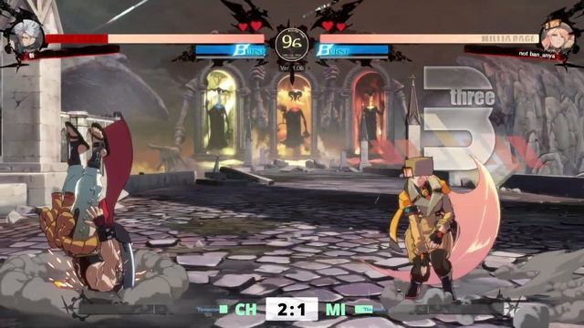 GGST ▰ 斬 (#1 Ranked Chipp) vs Not ban_anya (#2 Ranked Millia). Guilty Gear Strive смотреть онлайн