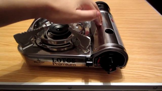 обзор на портативнуб газовую плитку LOTOS Premium TR 300 смотреть онлайн