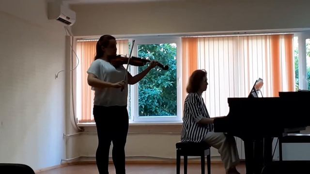 Переводной экзамен на 2 курс. Ульяна. Вивальди Концерт соль мажор, переложение для альта (до мажор) смотреть онлайн
