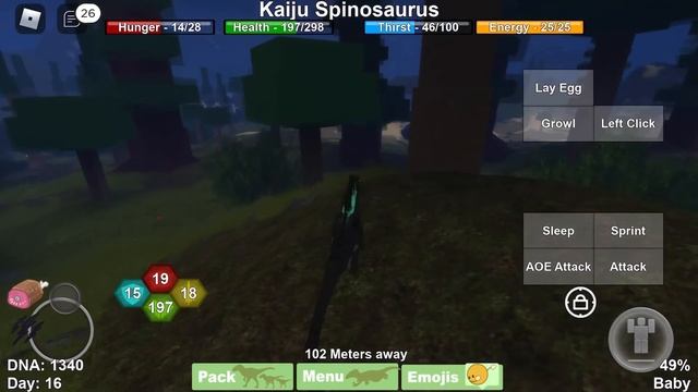 Как получить Спинозавра и Барионикса в dinosaur simulator ROBLOX смотреть онлайн