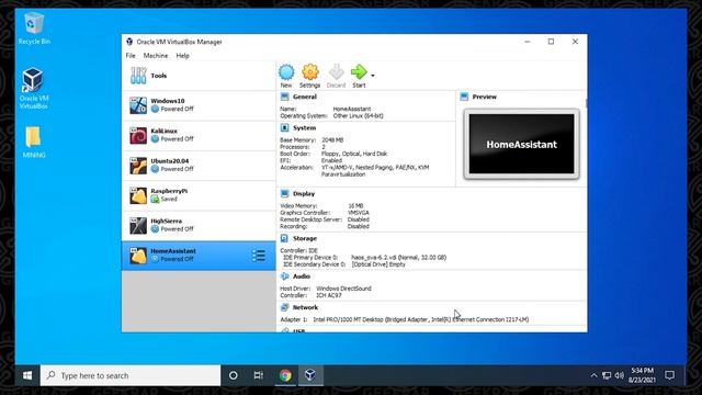 How To Install Home Assistant On VirtualBox |  Home Assistant VirtualBox