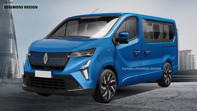 ALL NEW RENAULT TRAFIC 2024-2025? REDESIGN | Digimods DESIGN |