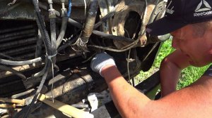 Замена сальника ГУРА на  камазе   !