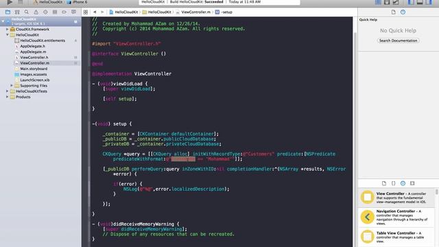 Learning iOS Development Part 75 CloudKit References смотреть онлайн