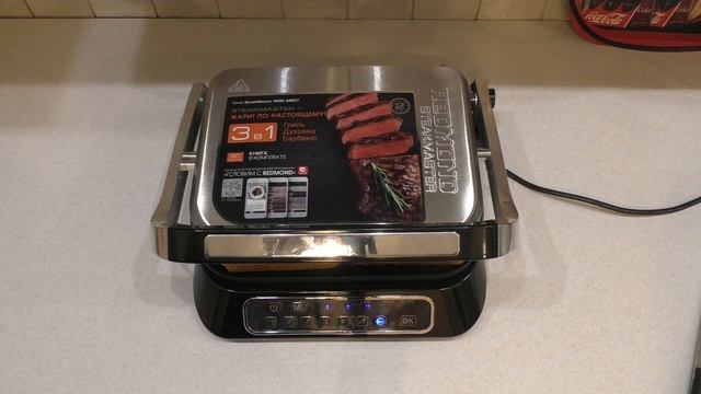 Redmond SteakMaster RGM-M807 – контактный гриль с функцией духовки, барбекю