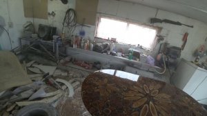 стол из эпоксидной смолы 2я часть
