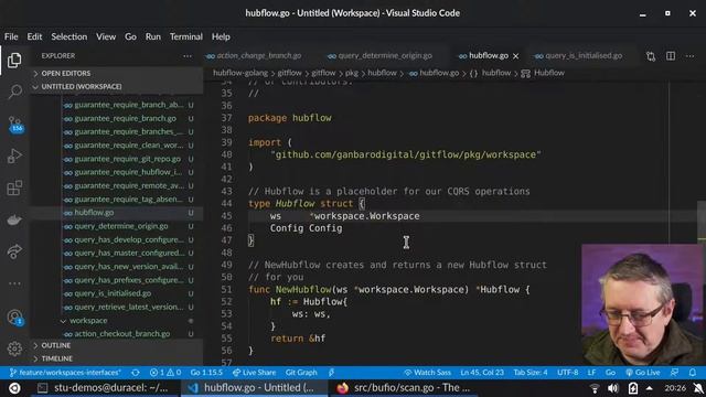 Porting Gitflow To Golang LIVE - Part 12: Building The Init Command смотреть онлайн