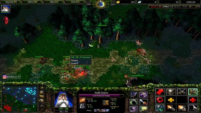 DOTA SNIPER ARMLET 1 HP KILLING ALL (MASTER OF JUKE) смотреть онлайн