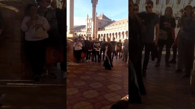 Flamenco en Plaza de España Sevilla смотреть онлайн
