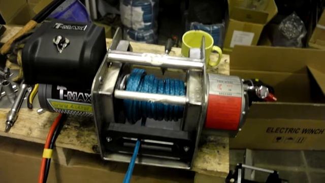 Намотка троса на Тмакс 6500 смотреть онлайн