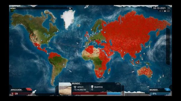 ☣PLAGUE INC☣ COMO PASAR EL HONGO EN MODO NORMAL | 2020 |