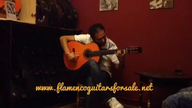 Felipe Conde Hermanos Conde 2011 flamenco guitar played by Diego del Morao смотреть онлайн