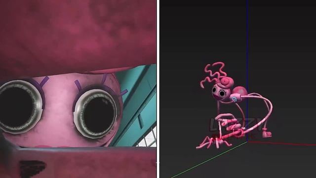 ALL NEW JUMPSCARES VS Behind The Scenes - Project: Playtime смотреть онлайн