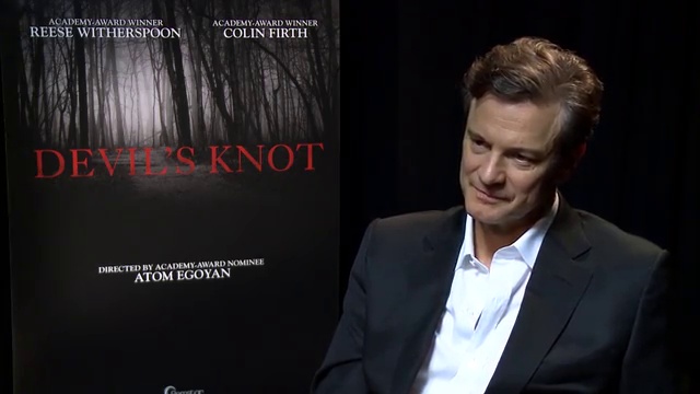 Colin Firth Explaining The Investigator's Point Of View In 'Devil's Knot'