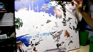 СЕКРЕТЫ РИСОВАНИЯ КАРТИНЫ ПО НОМЕРАМ | МОЯ ТЕХНИКА