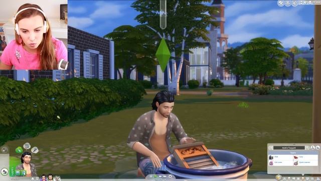 Laundry Gameplay Review! The Sims 4 Laundry Stuff Pack! смотреть онлайн