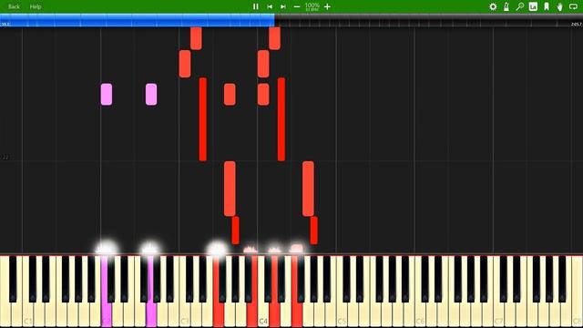Edward MacDowell - Woodland Sketches - 05 - From an Indian Lodge [Synthesia Piano Tutorial] смотреть онлайн