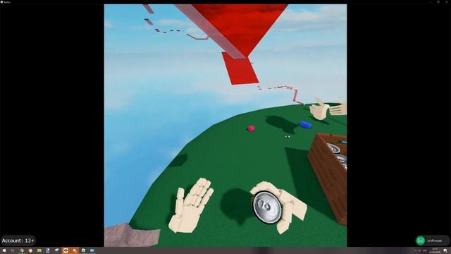 roblox | playing vr hands with vr headset смотреть онлайн