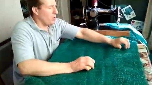 ЗАТЕНЯЮЩАЯ СЕТКА СВОИМИ РУКАМИ! Network for the shadow do it yourself. смотреть онлайн