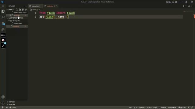 Flask Tutorial #3: Jinja Templating in Flask смотреть онлайн