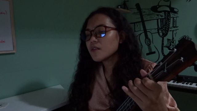 Angela - Flower Face (ukulele cover) смотреть онлайн