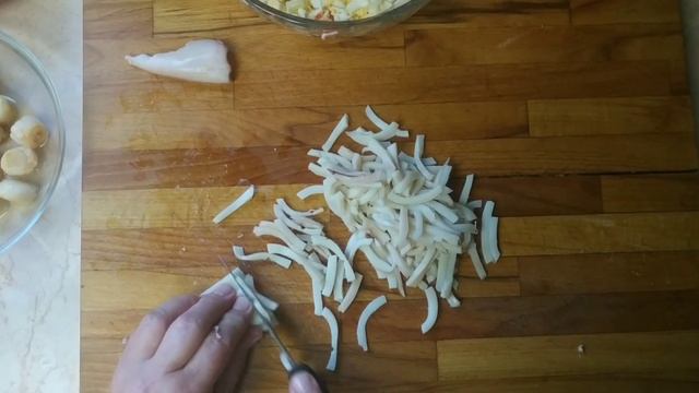 Рецепт салата "Океан" для праздничного стола смотреть онлайн