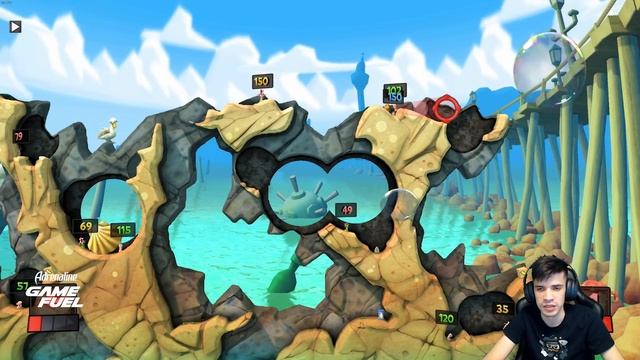 ВЕЛИКИЙ БРОСОК | Worms #12 смотреть онлайн