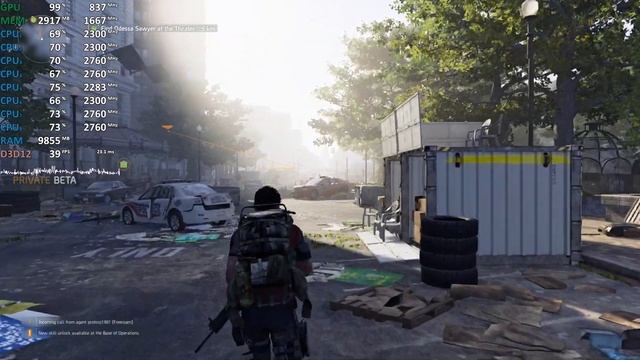 The Division 2 Ryzen 5 2400GE Vega 11 iGPU (35W) - Gameplay Benchmark Test смотреть онлайн