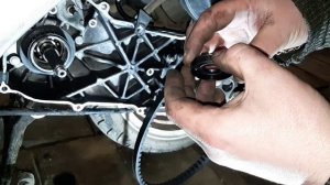 Замена сальника коленвала stels tactic 50