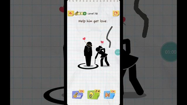 Draw 2 Save Level 78 Walkthrough Solution смотреть онлайн