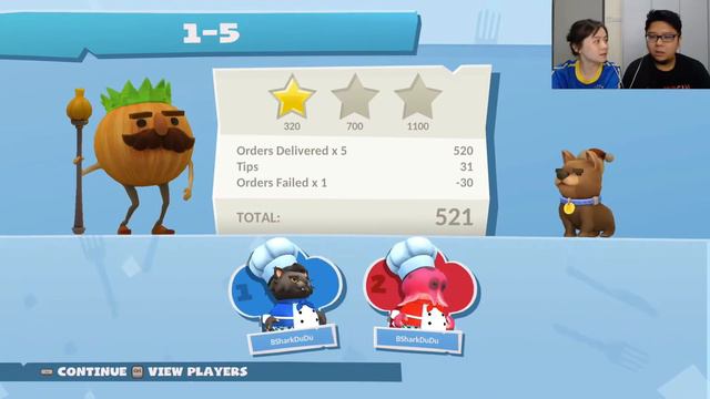 Teaching Him How To Play Overcooked 2 😂#3 \\ TehChamLee