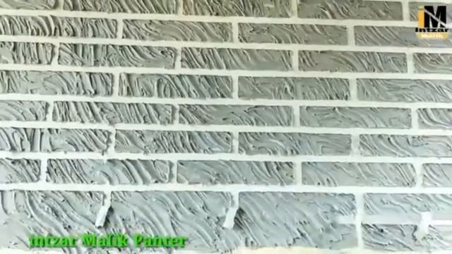 #116 Стена под кирпич вот как надо делать