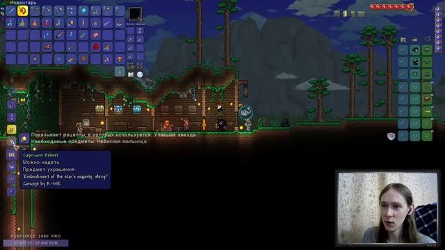 Холлз открывает для себя прелести рыбалки в Террарии. #4 смотреть онлайн