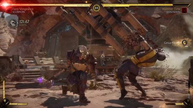 Mortal Kombat 11 - Scorpion Vs Shao Kahn (Very Hard) смотреть онлайн