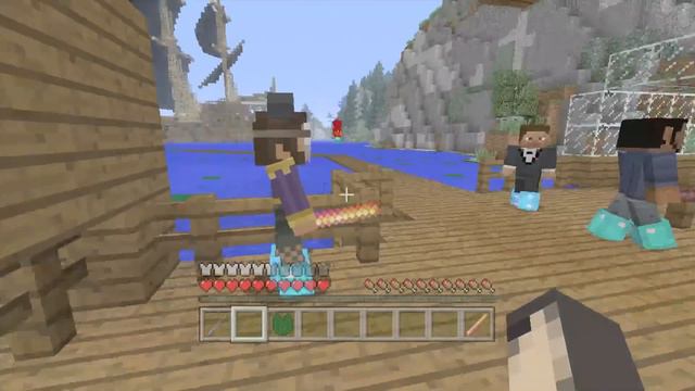IRON BAR TROLL IN MINECRAFT HIDE AND SEEK! (Pirates of the Caribbean 5 Themed) смотреть онлайн