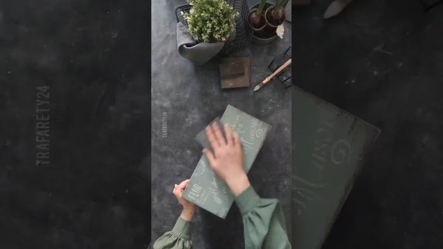 Декорируем ящик для цветов трансфером и трафаретами от TRAFARETY24 смотреть онлайн