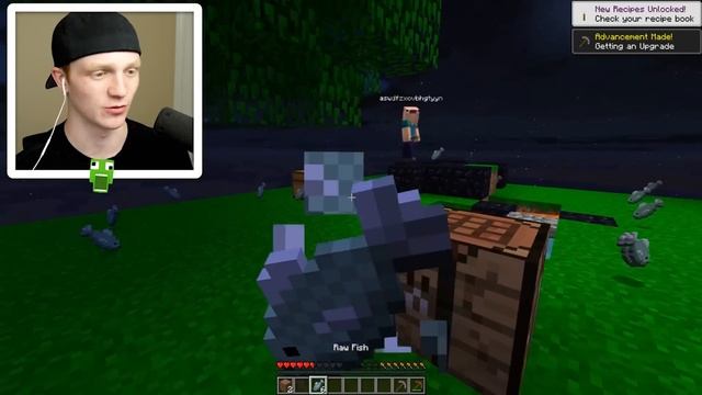 SURVIVING WITH ASWDFZXC IN MINECRAFT! смотреть онлайн