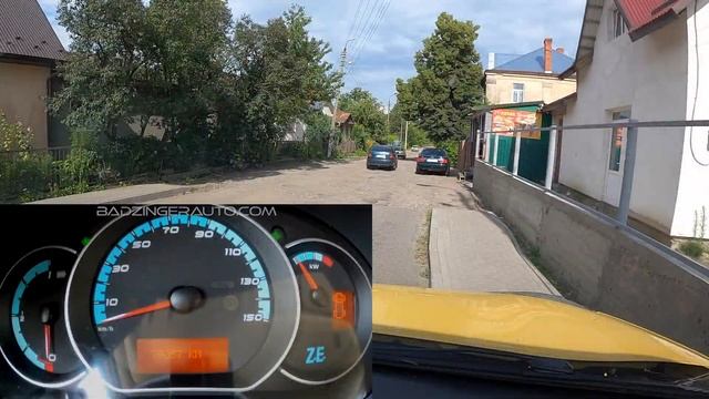Реальний запас ходу Kangoo Z.E. з батареєю SoH 66% на швидкості 100км/год смотреть онлайн